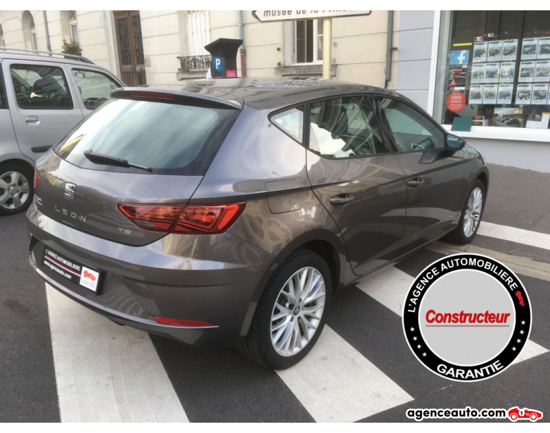 Achat voiture occasion, Auto occasion pas cher | Agence Auto Seat Leon 1.2 TSI 110 CH MY CANAL Violet Année 2017 Manuelle Essence